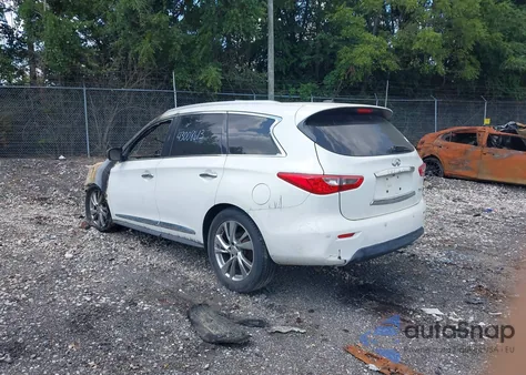 2013 Infiniti Jx35 from USA, damaged, VIN 5N1AL0MM8DC329215